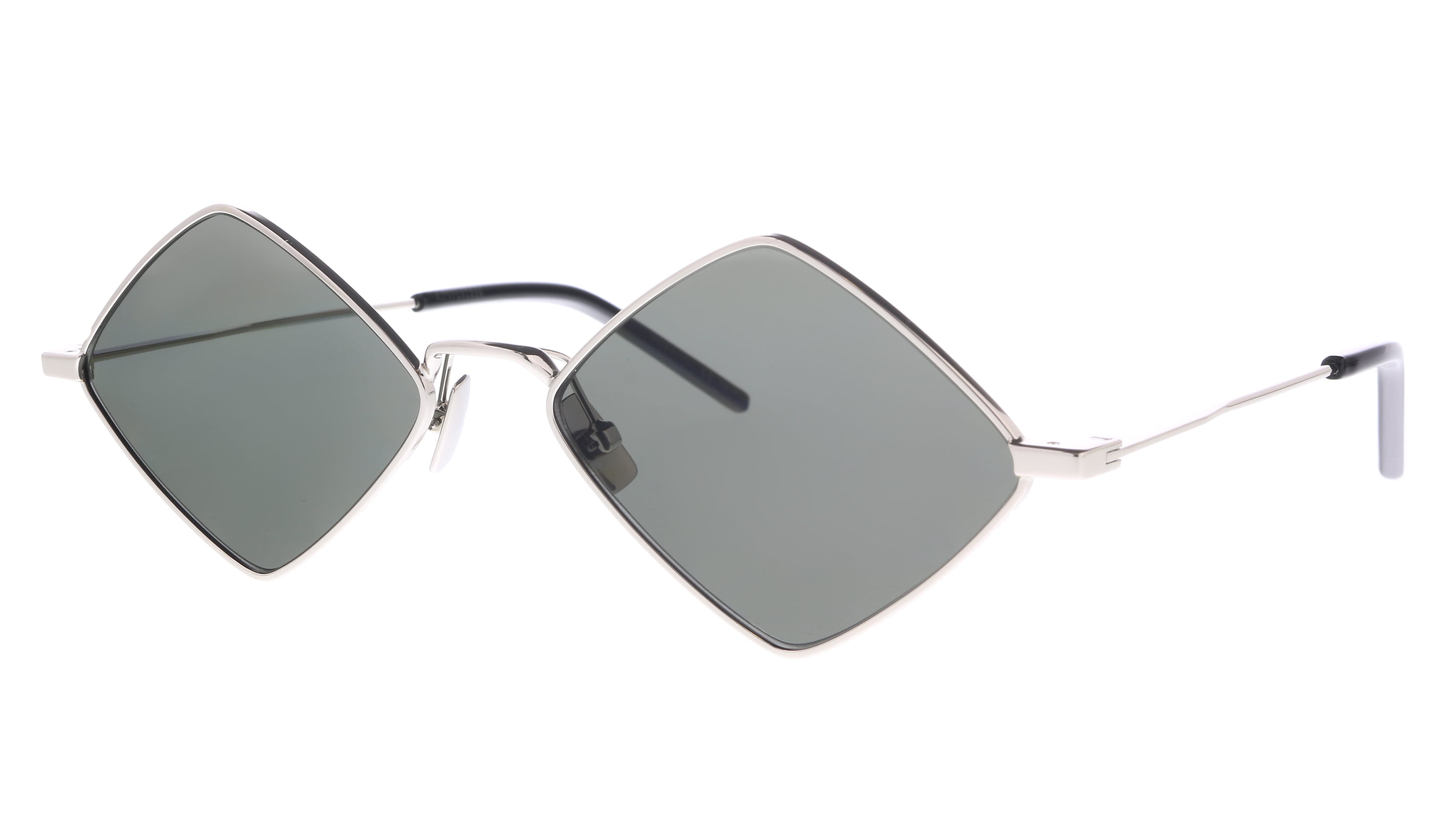55mm Square Lens 001 Size Saint 3 Laurent LISA Sunglasses Silver SL302 Category