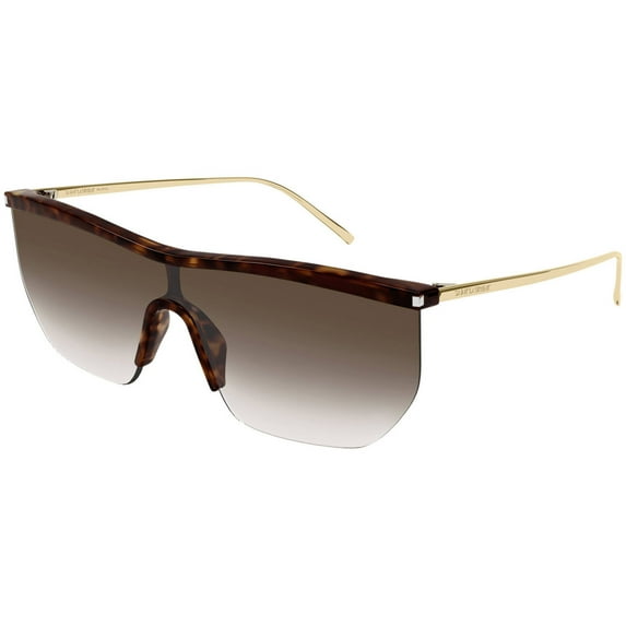 Saint Laurent SL519MASK 003 Women's Havana Full Rim Sunglasses