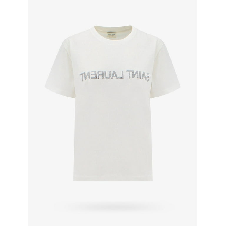 White saint laurent t cheap shirt