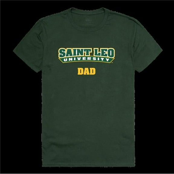 Saint Leo University College Dad T-Shirt, Forest Green - Large