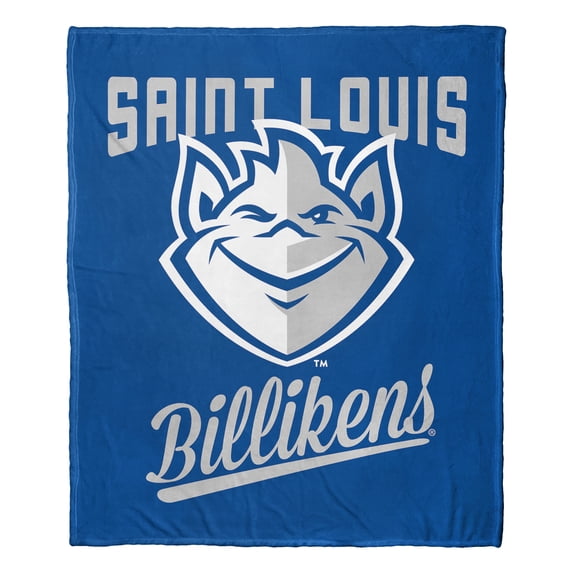 The Northwest 1COL-23600-0275-OOF 50 x 60 in. NCAA Saint Louis University Alumni Silk Touch Throw Blanket