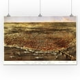 thumbnail image 1 of Saint Louis, Missouri - Panoramic Map (24x36 Giclee Gallery Print, Wall Decor Travel Poster), 1 of 1