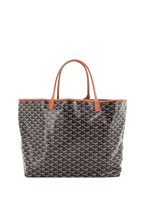 Pre-Owned Saint Louis Reversible Tote Coated Canvas and Printed Canvas GM By Rebag