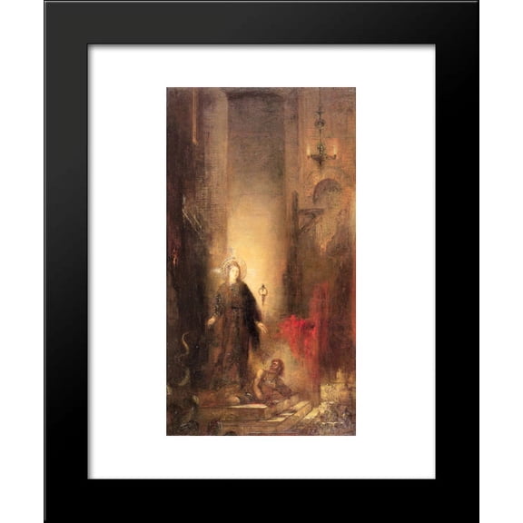 Saint Margaret 20x24 Framed Art Print by Moreau, Gustave
