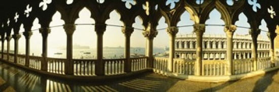 Saint Mark Square Venice Italy Canvas Art - Panoramic Images (18 x 6)