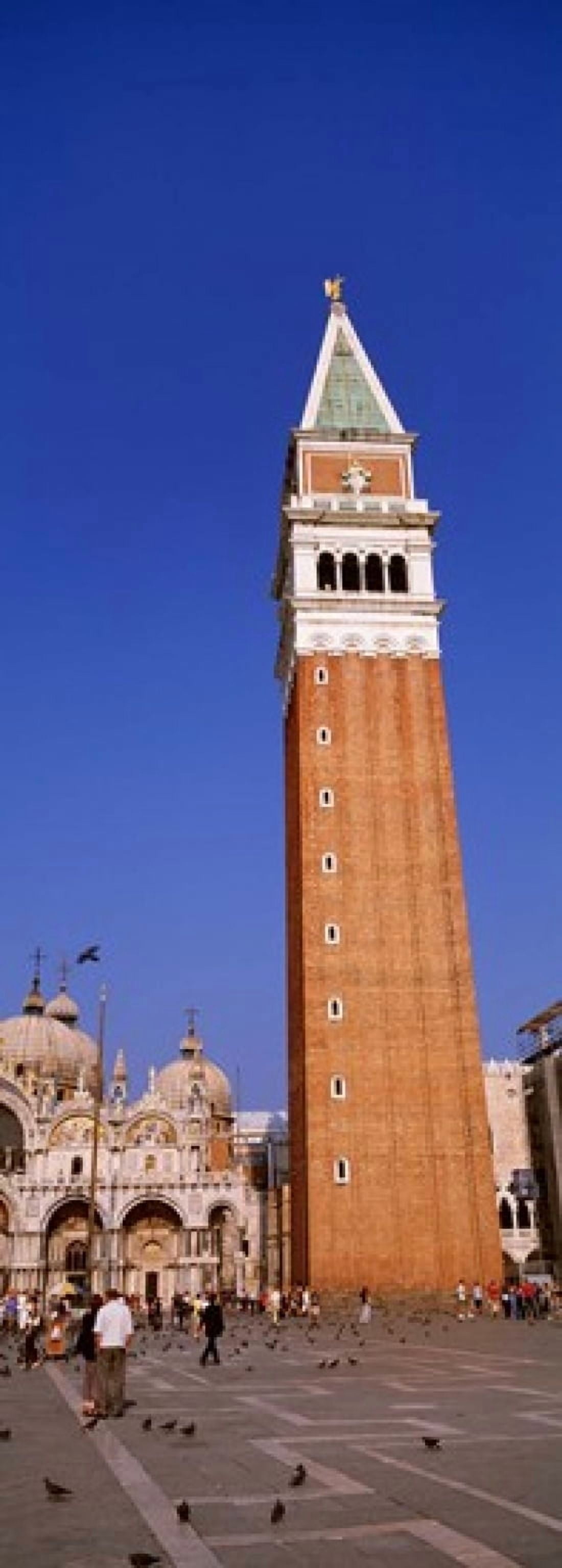 Saint Marks Square Venice Italy Canvas Art - Panoramic Images (18 x 7)