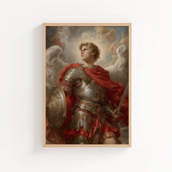 Saint Martin Of Tours Christian Wall Art