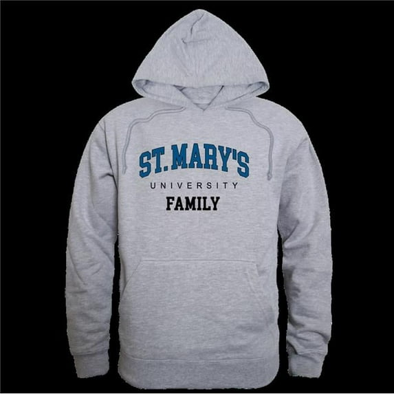 Saint Marys College Rattlers Family Hoodie, Heather Grey - Extra Large