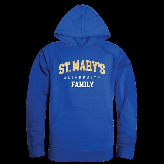 Saint Marys College Rattlers Family Hoodie, Royal - Medium