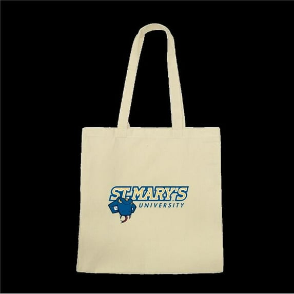 Saint Marys College Rattlers Institutional Tote Bag, Natural - One Size