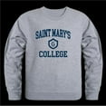 thumbnail image 1 of Saint Marys University Gaels Seal Crewneck Sweatshirt, Heather Grey - Medium, 1 of 1
