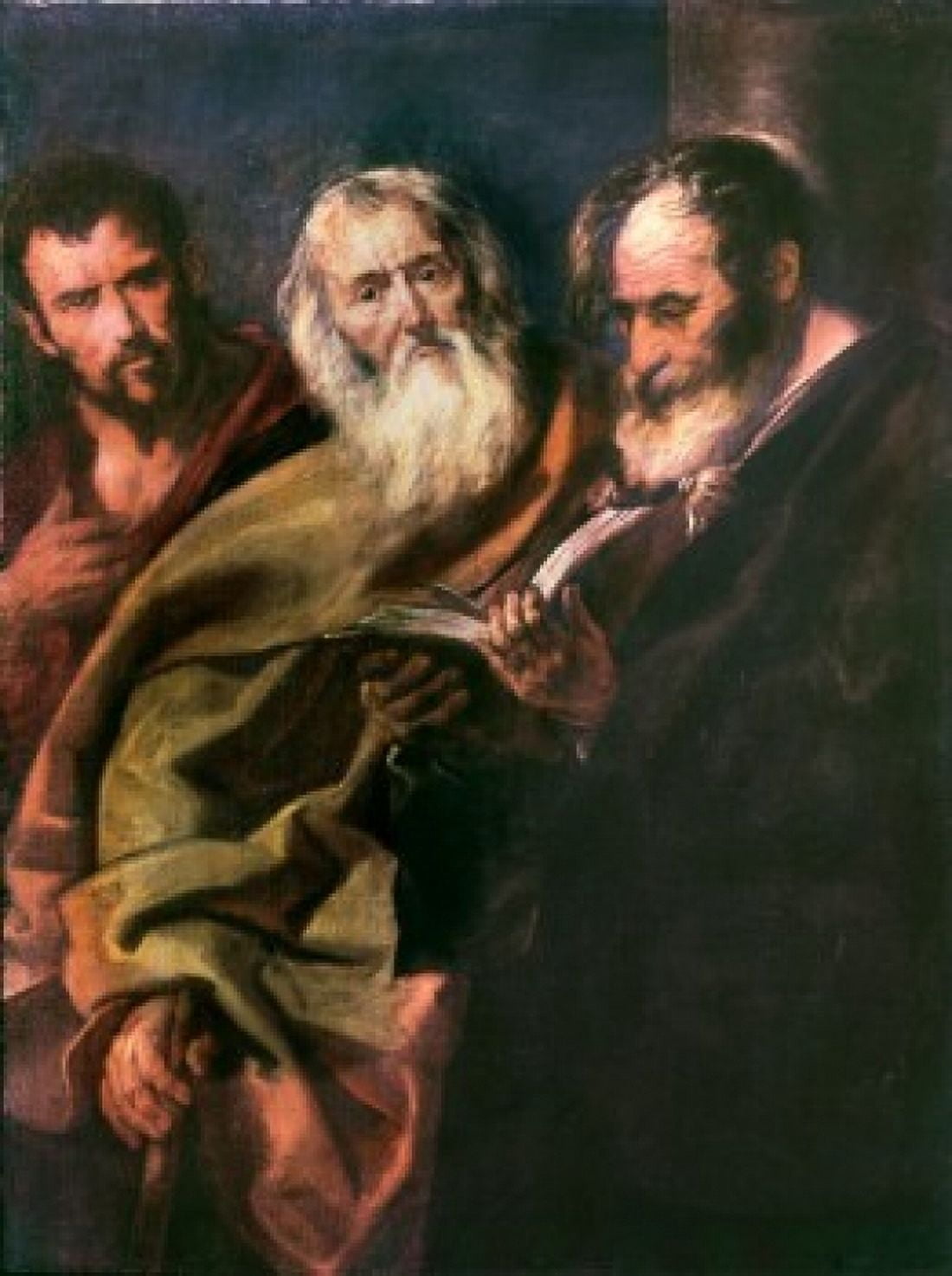 Saint Matthew Jacob Jordaens (1593-1678 Flemish) Canvas Art - Jacob Jordaens (18 x 24)