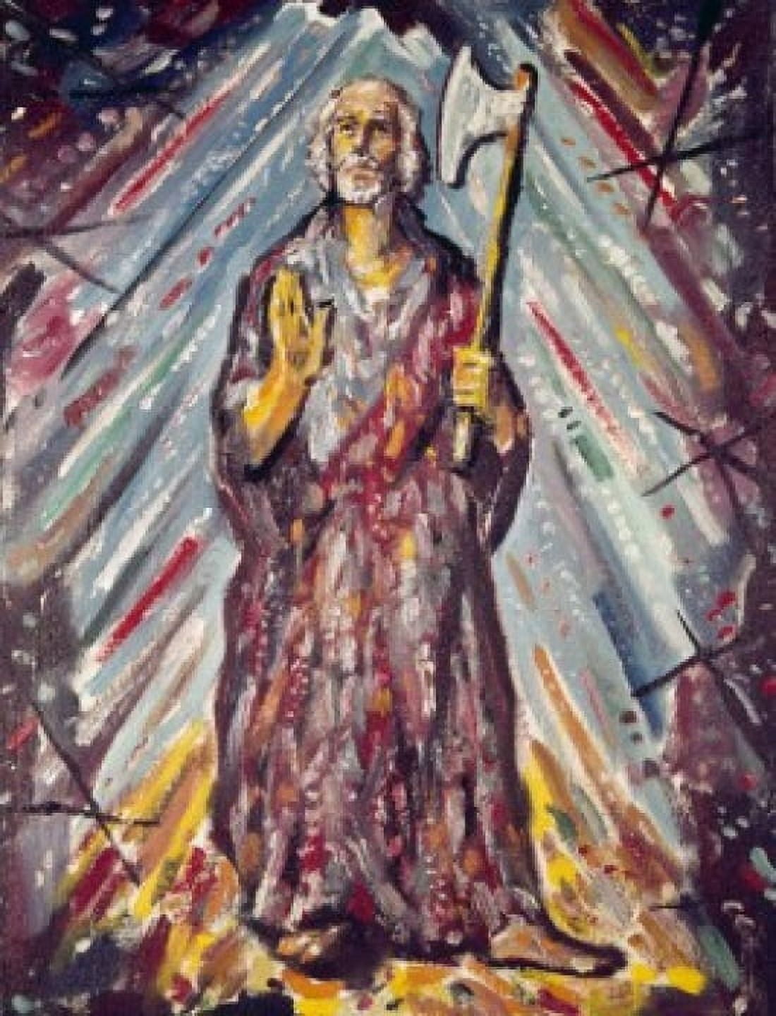 Saint Matthew Mazuranic  Vladimir (Yugoslavian) Canvas Art - Vladimir Ma?æuraniƒá (18 x 24)