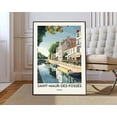 thumbnail image 1 of Saint Maur Des Fosses Paris Suburb Poster, Unframed Paper Poster 16x20in, 1 of 4