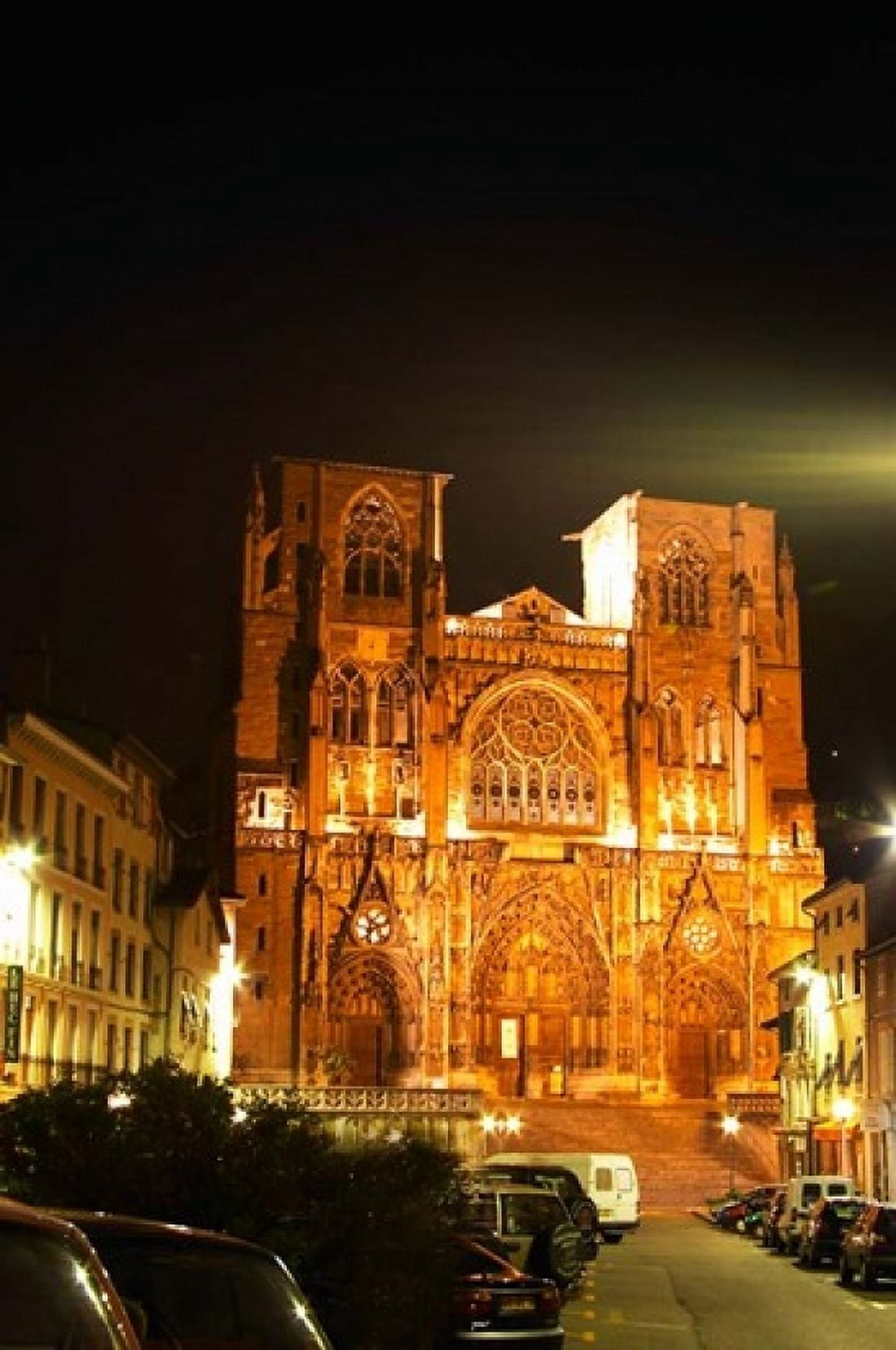 Saint Maurice Cathedral France Canvas Art - Per Karlsson DanitaDelimont (24 x 36)