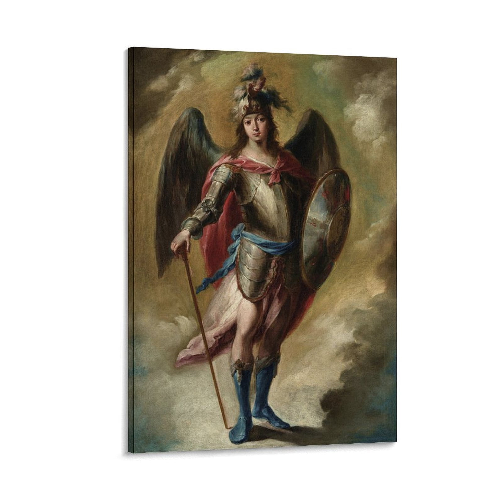 Saint Michael Archangel Wall Art Posters Art Print Wall Photo Paint ...