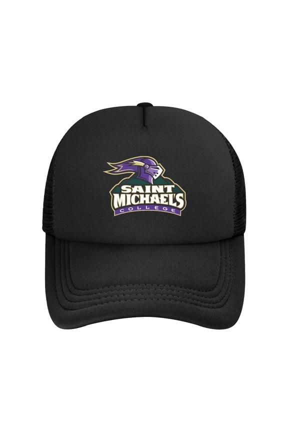 Saint Michael'S College Solid Color Lightweight Adult Mesh Baseball Cap