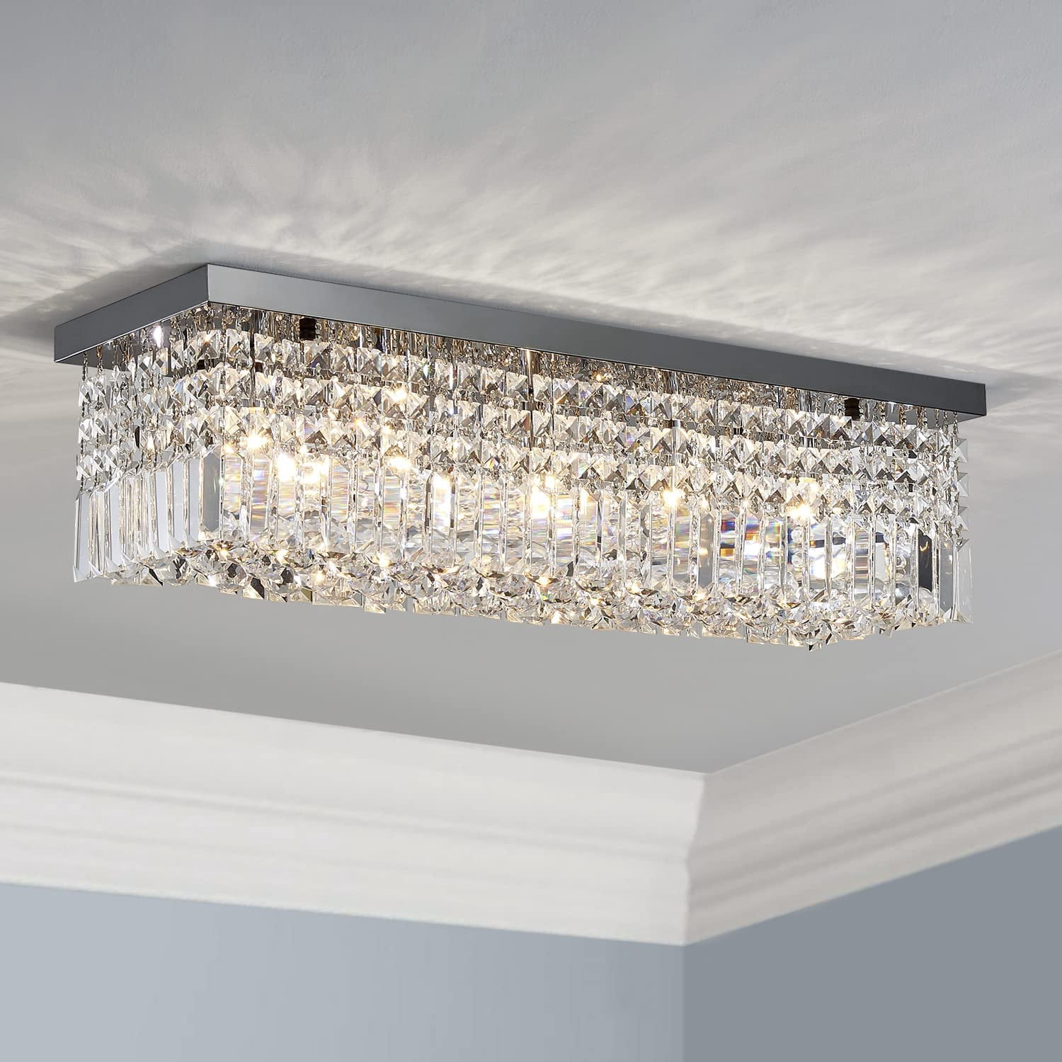 Saint Mossi 22010 5-Lights Modern K9 Crystal Chandelier, Island Design ...
