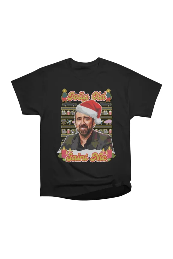 Saint Nic T-Shirt Tee Gift For Him Merch For Her Apparel For Friend