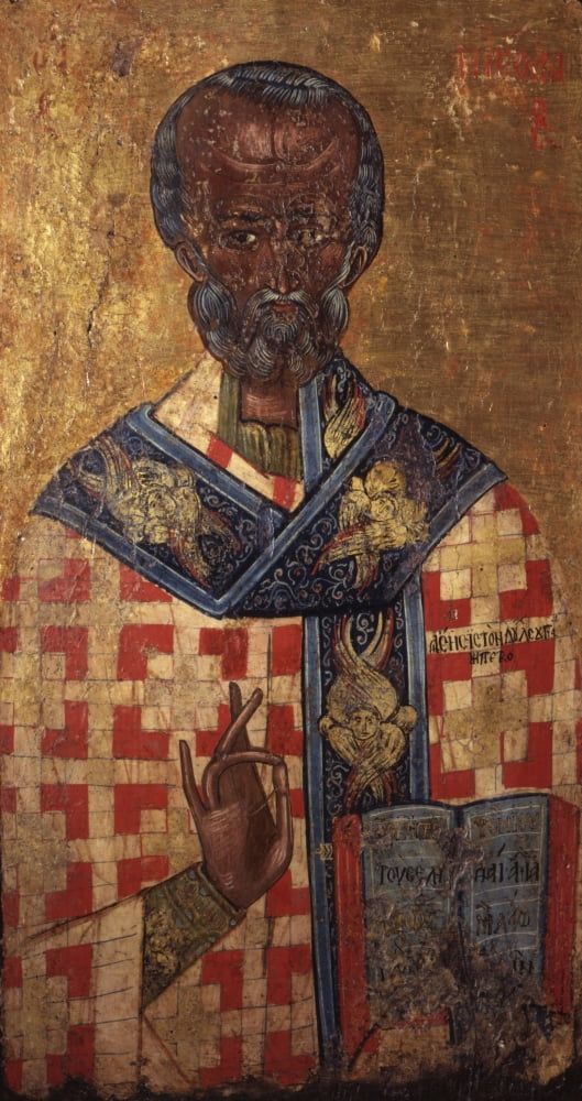 Saint Nicholas Canvas Art - (18 x 24)