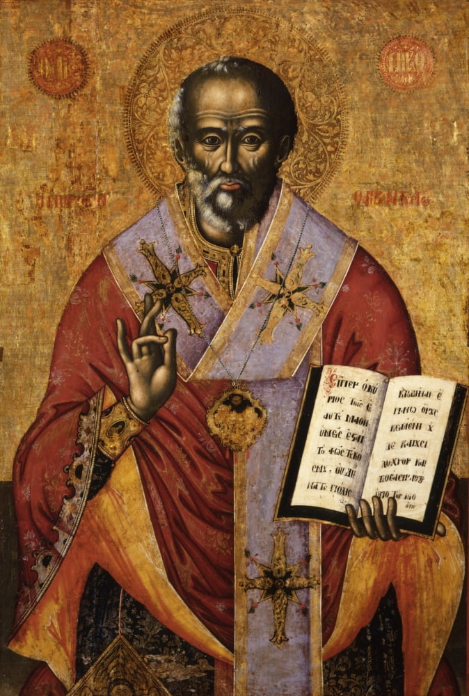 Saint Nicholas Canvas Art - (18 x 24)