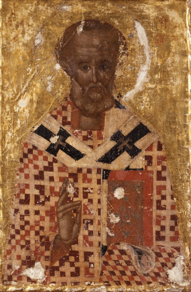 Saint Nicholas Canvas Art - (24 x 36)