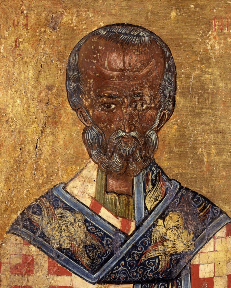 Saint Nicholas Canvas Art - (24 x 36)