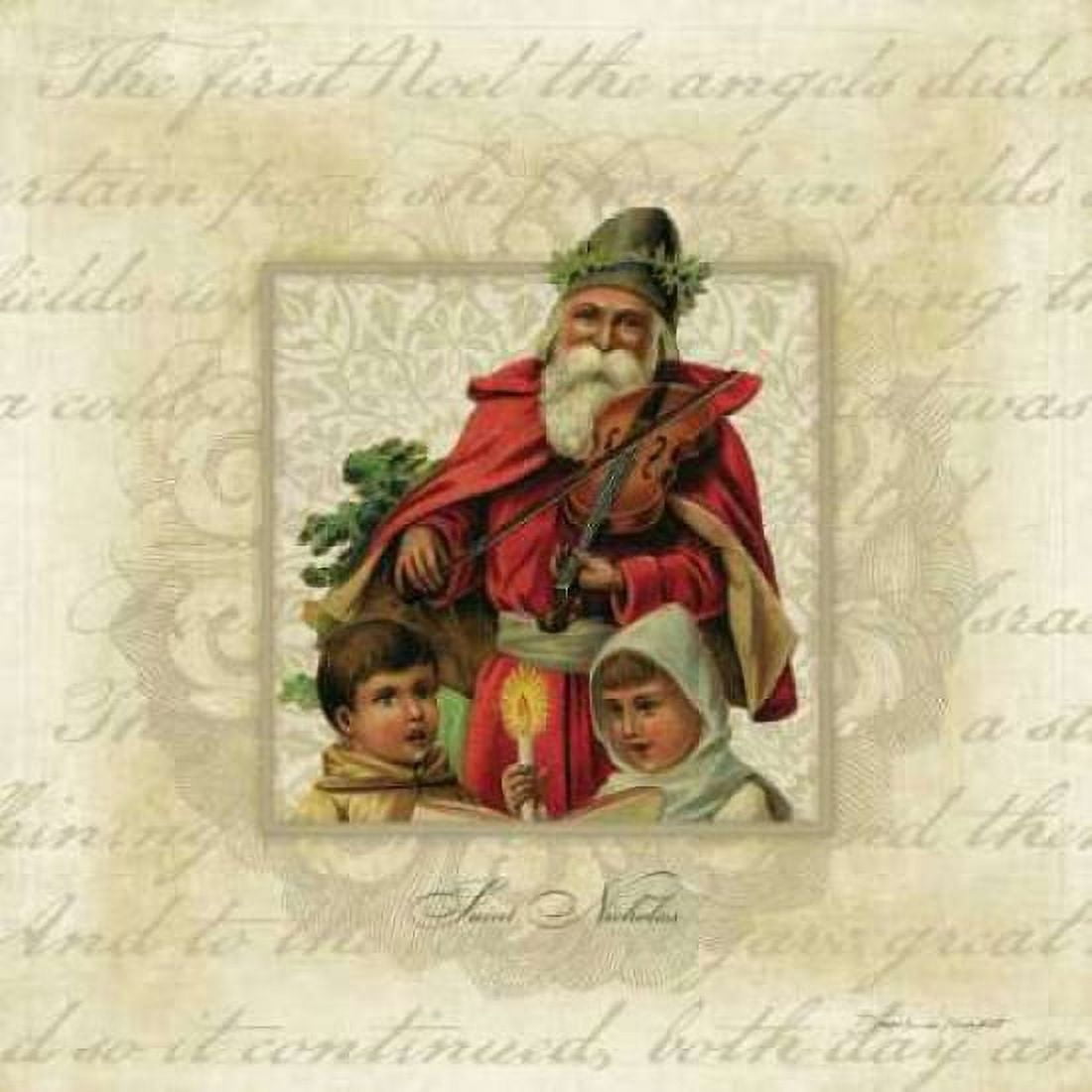 Saint Nicholas Canvas Art - Stephanie Marrott (24 x 24)