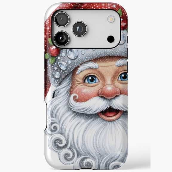 Saint Nick Bling Cool Rapper Hip Hop Case for iPhone 11 12 13 14 15 16 17 Pro Max