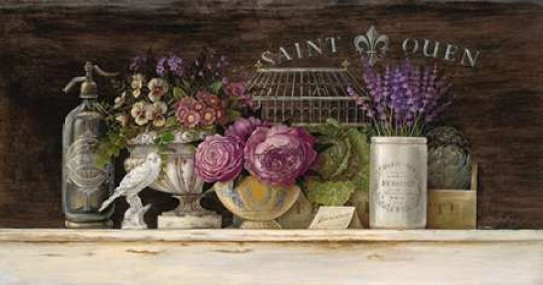 Saint Ouen Vignette Canvas Art - Angela Staehling (12 x 18)