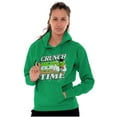 thumbnail image 1 of Saint Paddys Crunch Time Tootsie Owl Hoodie Sweatshirt Women Men Brisco Brands S, 1 of 6