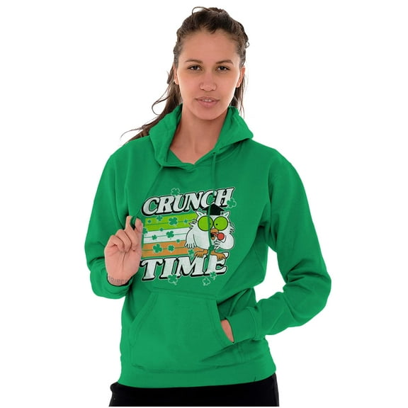 Saint Paddys Crunch Time Tootsie Owl Hoodie Sweatshirt Women Men Brisco Brands S