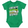 thumbnail image 1 of Saint Paddys Crunch Time Tootsie Owl Romper Boys or Girls Infant Baby Brisco Brands 12M, 1 of 6