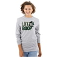 thumbnail image 1 of Saint Paddys Lucky Betty Boop Cartoon Women's Long Sleeve T Shirt Brisco Brands S, 1 of 6