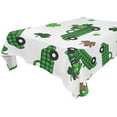 thumbnail image 1 of Saint Patrick Clover Truck Tablecloth Rectangle Colorful Table Cloth Large Square Table Cover for Dining Kitchen Party 60"x90" Decor Gift, 1 of 7