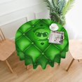thumbnail image 1 of Saint Patrick Table Cloth Round Table Cover Wrinkle Resistant Waterproof Tablecloth 60 Inch Washable for Kitchen Party Picnic Fall Decorations for Home St Patrick''s, 1 of 5