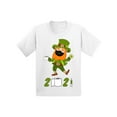thumbnail image 1 of Saint Patrick's 2021 T-Shirt for Youth Pattys Party Outfit Humorous Irish Tee 4-18 Years Old Kids Girls Boys, 1 of 4