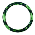 thumbnail image 1 of Saint Patrick's Day 14.5 Inch Printing PVC Leather Car Wheel Cover Auto Accessories, 1 of 6