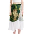 thumbnail image 1 of Saint Patrick's Day Chiffon Summer Beach Dress for Women with Polyester Straps, 1 of 6