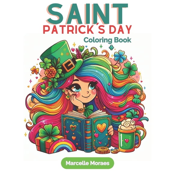 Saint Patricks Day Coloring Book (Paperback)
