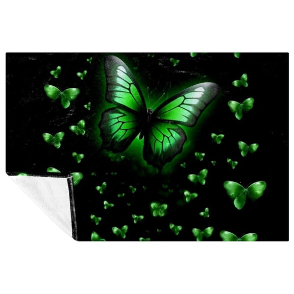 Saint Patrick's Day Custom Microfiber Throw Blanket - Soft and Warm Printed Blanket for Sofa, Bed, Couch, Office, and Camping