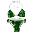 thumbnail image 1 of Saint Patrick's Day Detachable Sponge Adjustable Strap Bikini Set Swimsuit, Two-Pack - Beach and Pool Ready, 1 of 6