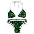 thumbnail image 1 of Saint Patrick's Day Detachable Sponge Adjustable Strap Bikini Set Swimsuit, Two-Pack - Beach and Pool Ready, 1 of 6