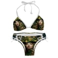 thumbnail image 1 of Saint Patrick's Day Detachable Sponge Adjustable Strap Bikini Set Swimsuit Two-Pack Swimming Suits - Beach Vacation Swimwear, 1 of 6
