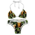 thumbnail image 1 of Saint Patrick's Day Detachable Sponge Adjustable Strap Bikini Set Two-Pack, Beach & Pool Scenes, Bikinis Swim Suits, 1 of 6