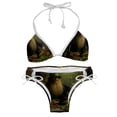 thumbnail image 1 of Saint Patrick's Day Detachable Sponge Adjustable Strap Bikini Set Two-Pack, Beach & Pool Scenes, Bikinis Swim Suits, 1 of 6