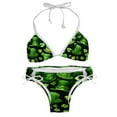 thumbnail image 1 of Saint Patrick's Day Detachable Sponge Adjustable Strap Bikini Set Two-Pack, Beach & Pool Scenes, Bikinis Swim Suits, 1 of 6