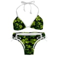 thumbnail image 1 of Saint Patrick's Day Detachable Sponge Adjustable Strap Bikini Set Two-Pack - Ideal for Beach & Pool Parties, 1 of 6