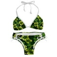 thumbnail image 1 of Saint Patrick's Day Detachable Sponge Adjustable Strap Bikini Set - Two-Pack - Ideal for Beach and Pool Parties, 1 of 6