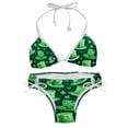 thumbnail image 1 of Saint Patrick's Day Detachable Sponge Adjustable Strap Bikini Set Two-Pack Swim Suit Swimsuits Bikini, 1 of 6